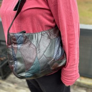 Covington Multicolored Leather Purse